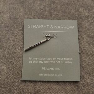 Origami Owl Sterling Silver Pendant Necklace